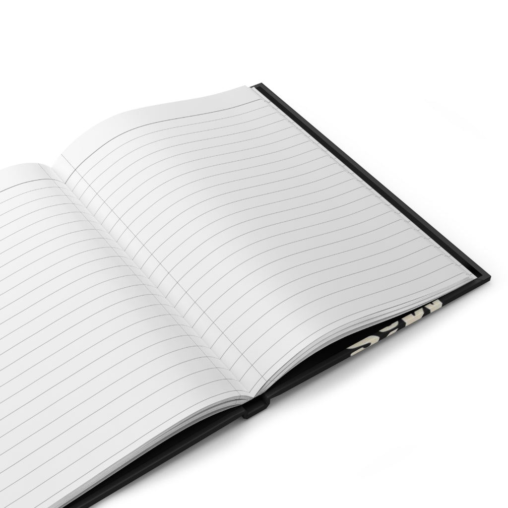 DTMF Matte Hardcover Journal – Streetwear Bar Design Notebook
