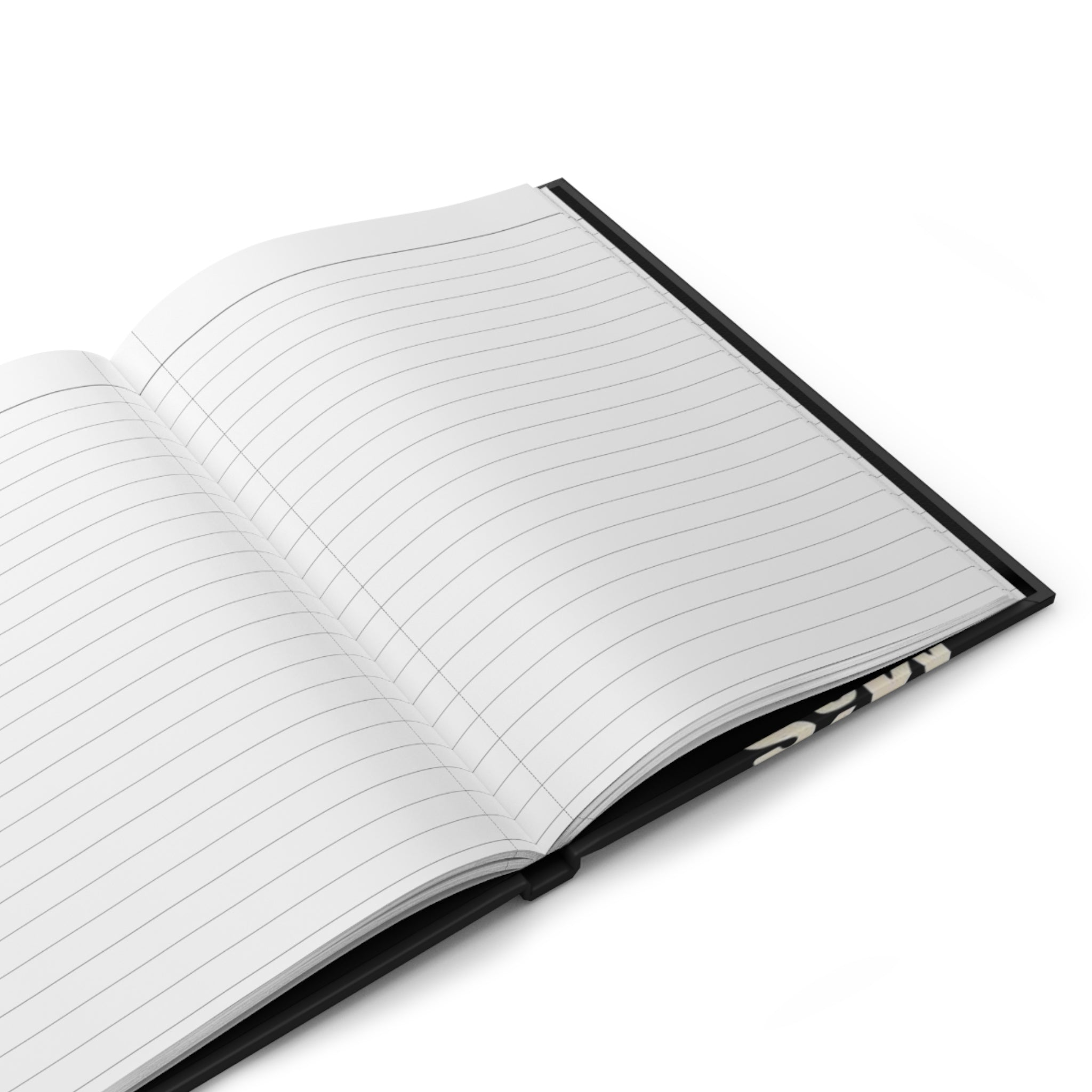 DTMF Matte Hardcover Journal – Streetwear Bar Design Notebook