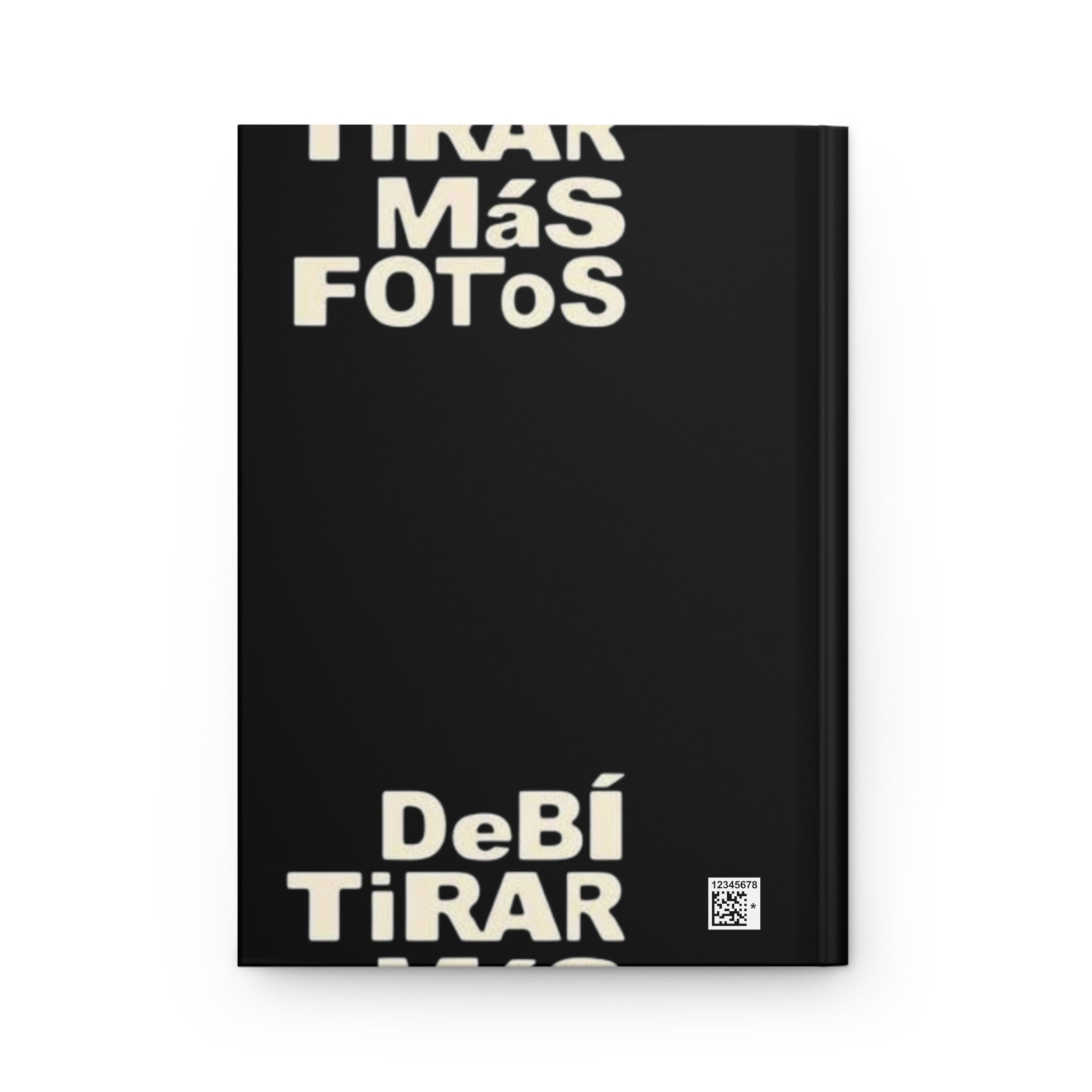 DTMF Matte Hardcover Journal – Streetwear Bar Design Notebook