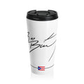 Bad Bunny Inspired Stainless Steel Travel Mug – Insulated Streetwear Coffee Cup