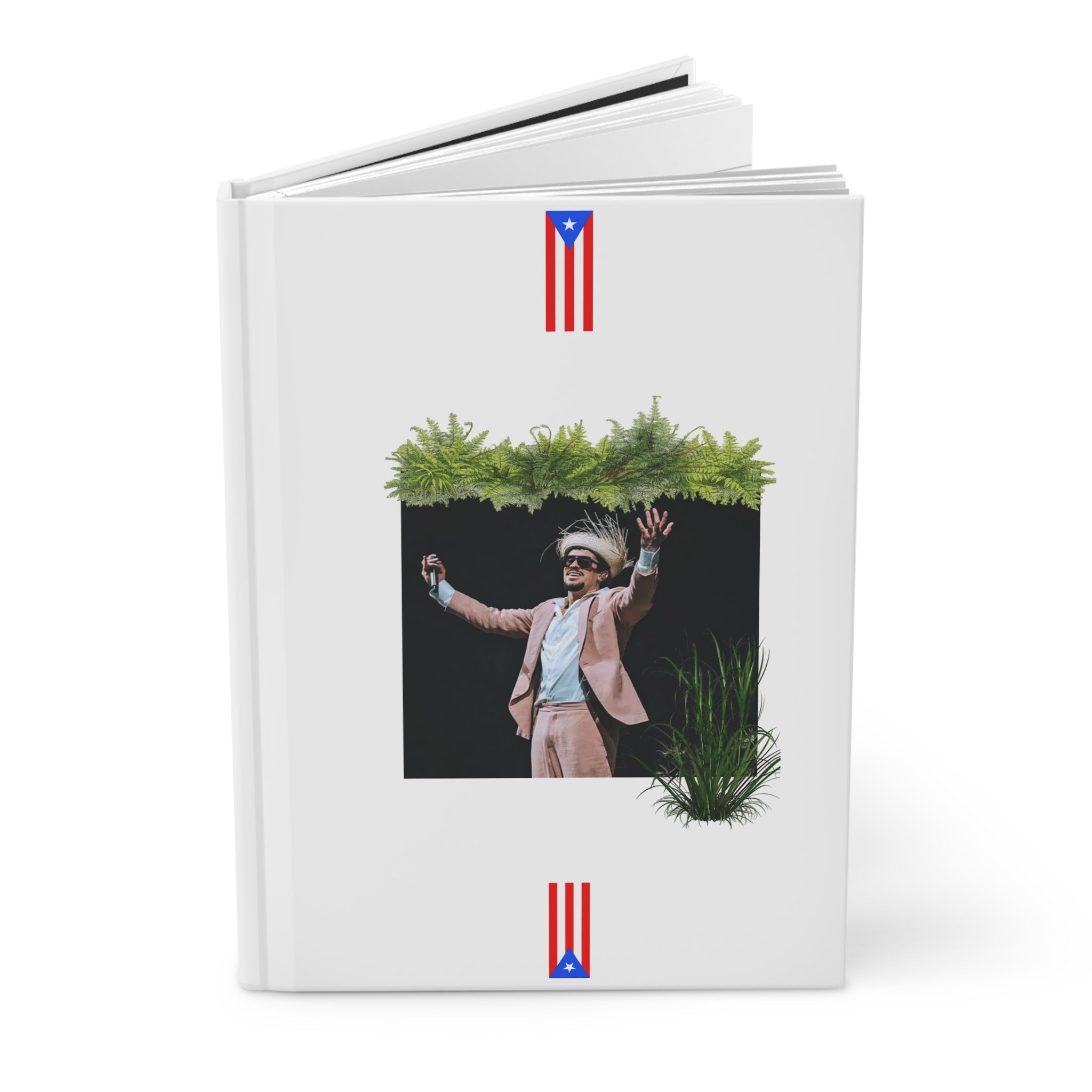 Bad Bunny Matte Hardcover Journal – Streetwear Creative Notebook