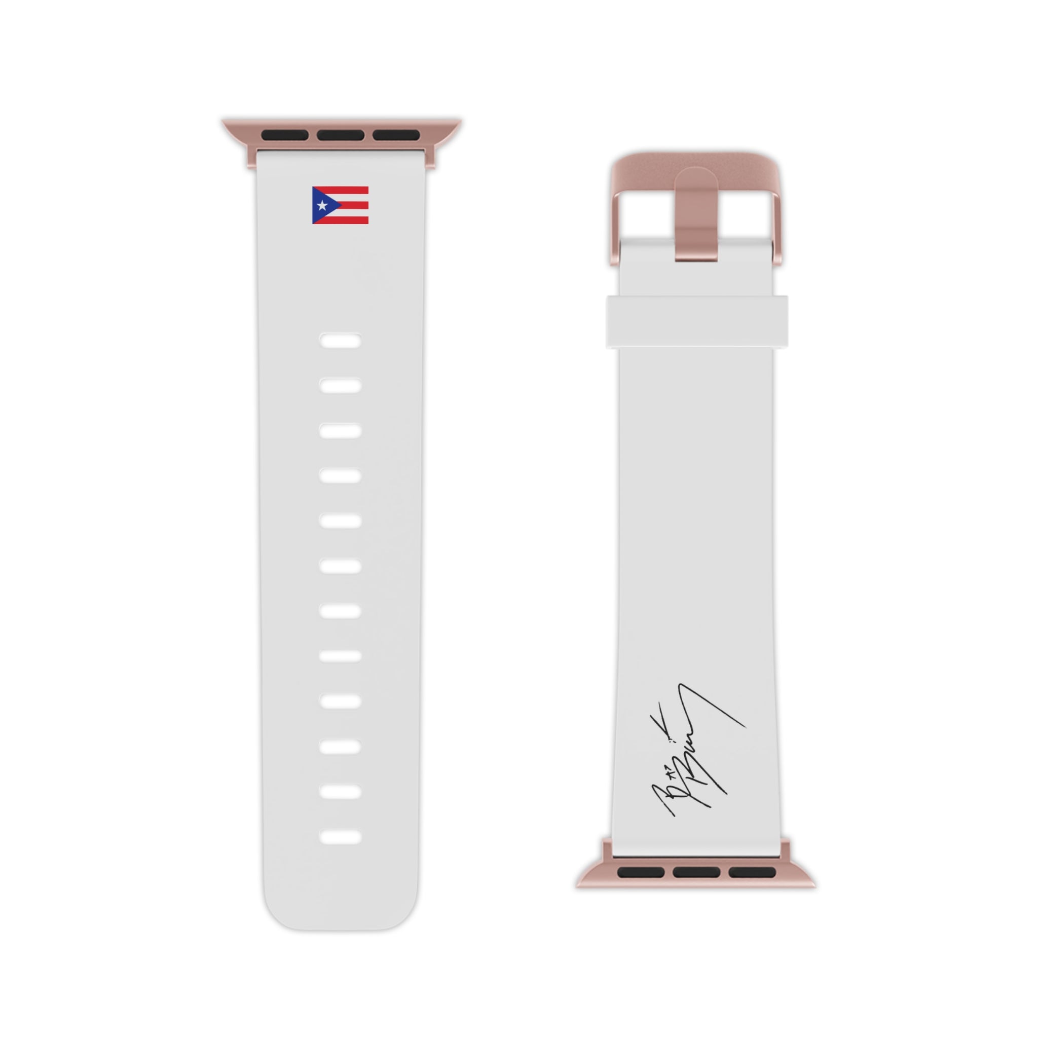 Bad Bunny Inspired Apple Watch Band – Streetwear Silicone Smartwatch Straps