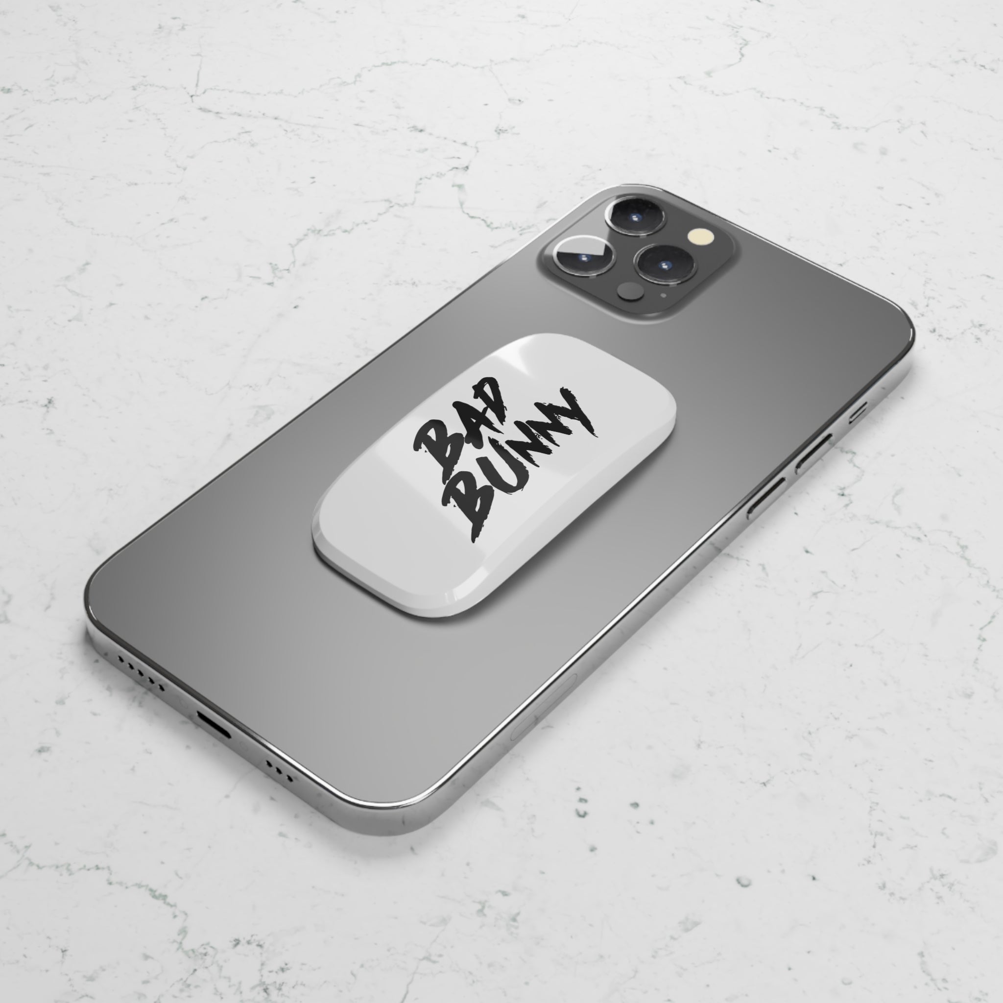Bad Bunny Inspired iPhone Click-On Grip – Magnetic Streetwear Phone Holder Stand