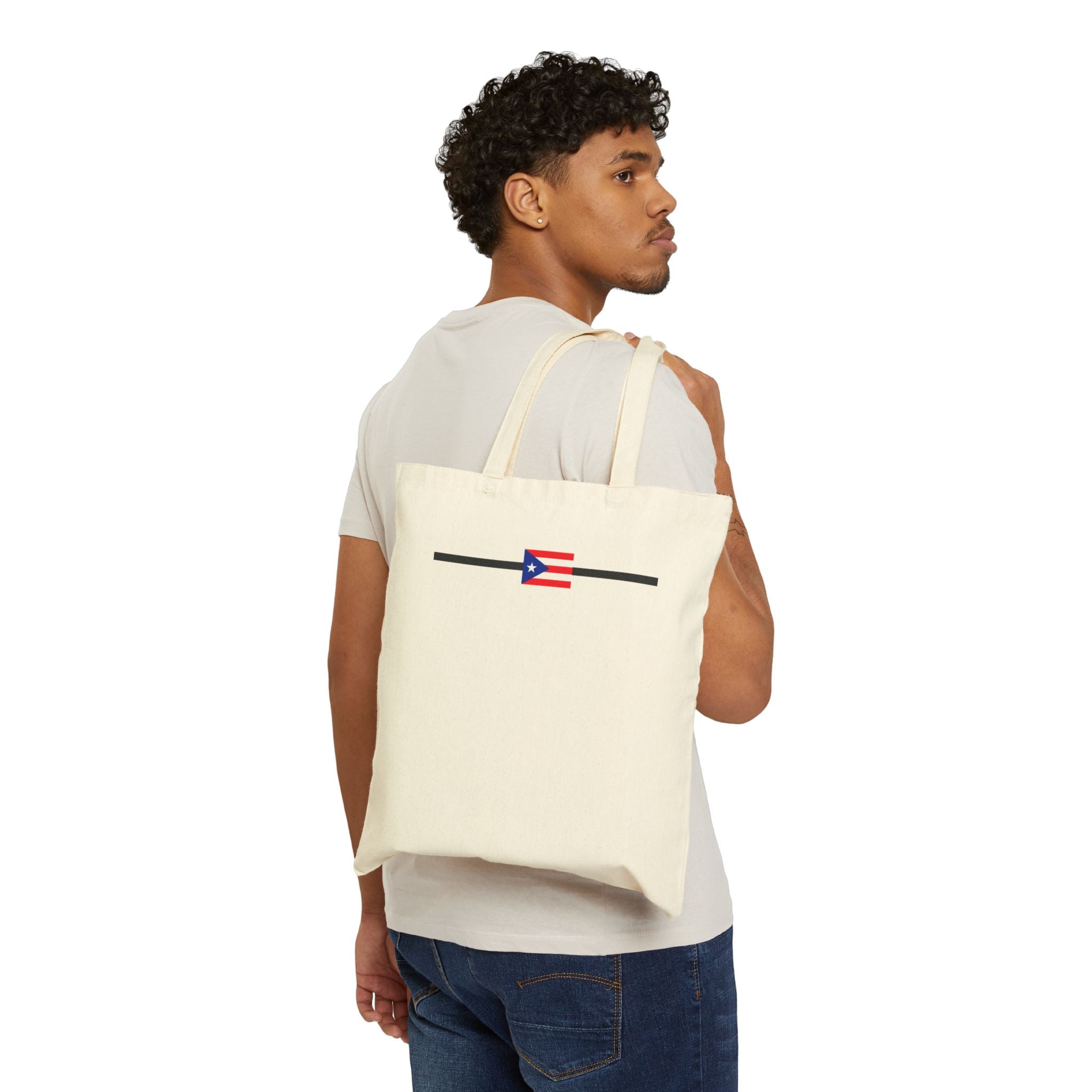 Bad Bunny Cotton Canvas Tote Bag – Streetwear Everyday Shopper Bag