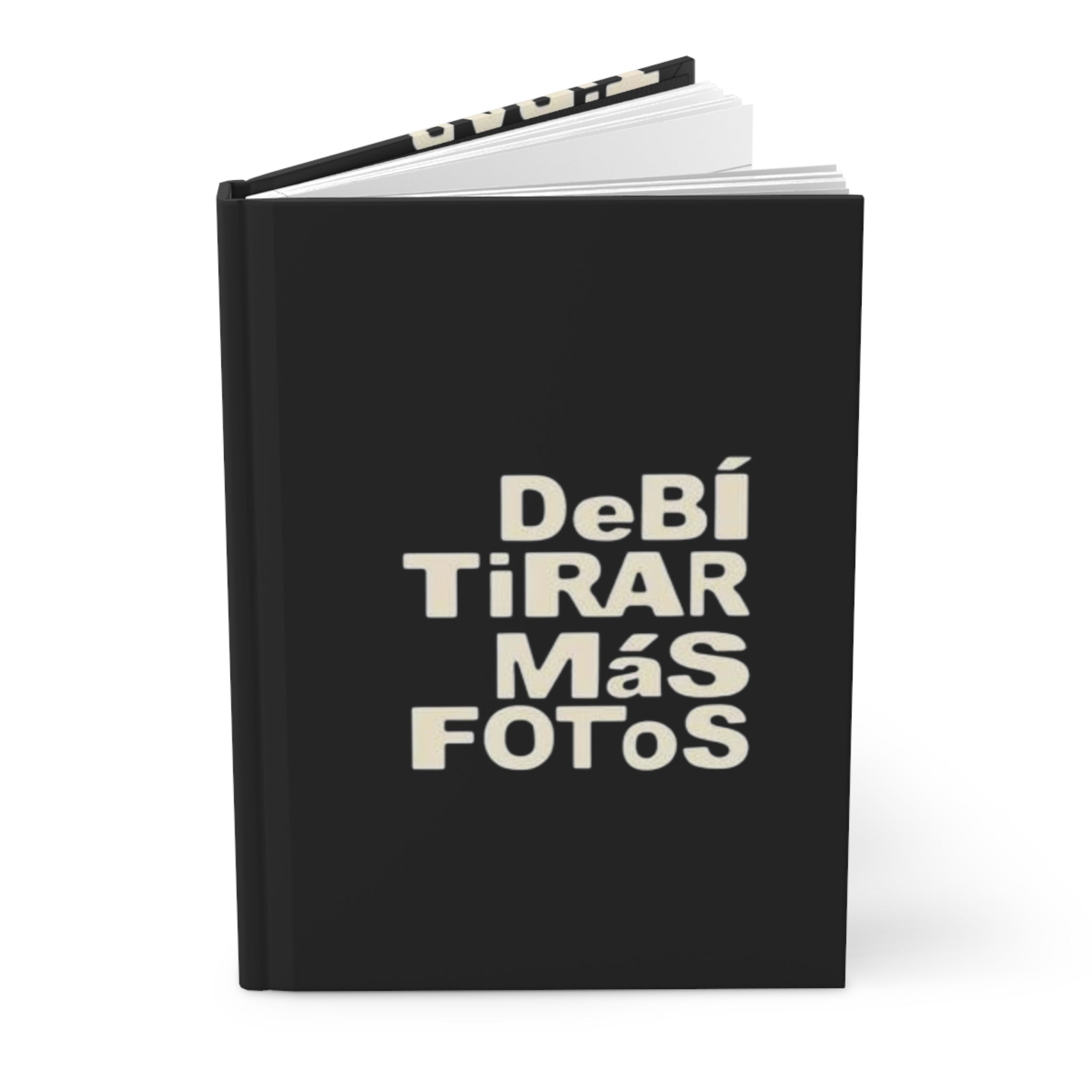 DTMF Matte Hardcover Journal – Streetwear Bar Design Notebook