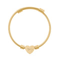 Bad Bunny Heart Cuff Bracelet – Adjustable Streetwear Love Bangle