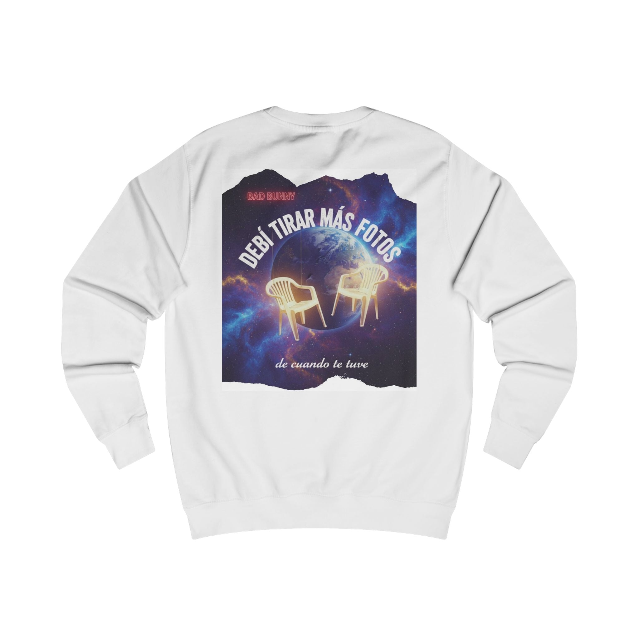 Bad Bunny “DTMF Space” Inspired Sweatshirt – Puerto Rico Cosmic Streetwear Aesthetic Jumper