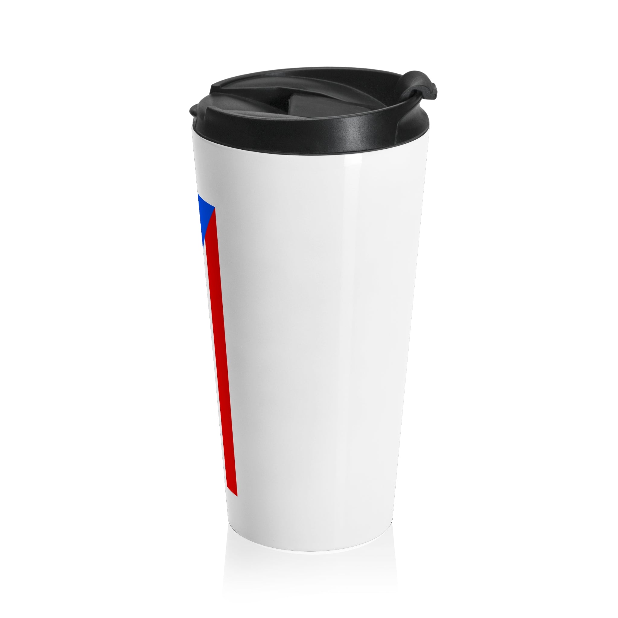 Puerto Rico Flag Stainless Steel Travel Mug – Insulated Streetwear Coffee Cup