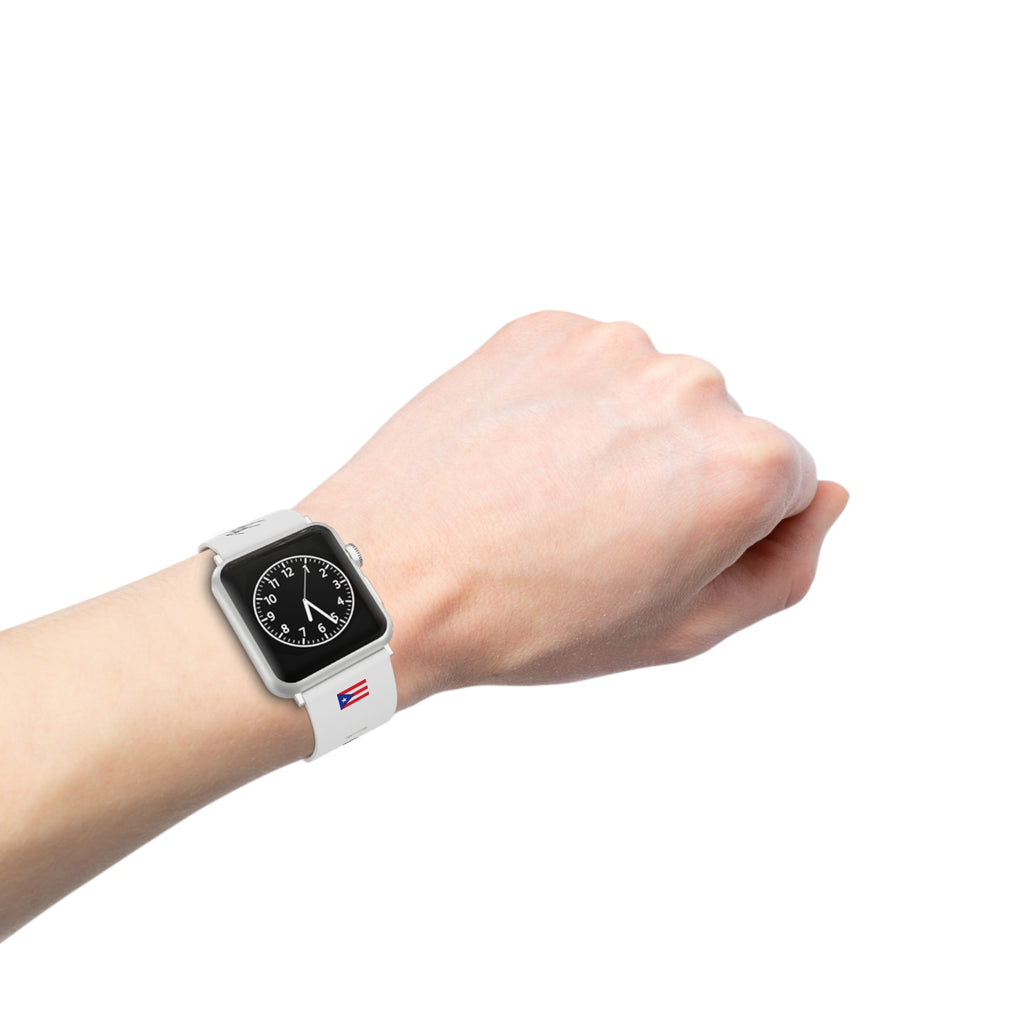 Bad Bunny Inspired Apple Watch Band – Streetwear Silicone Smartwatch Straps