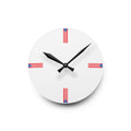 Puerto Rico Inspired Wall Clock – Caribbean Island Luxury Home Decor Aesthetic Clock