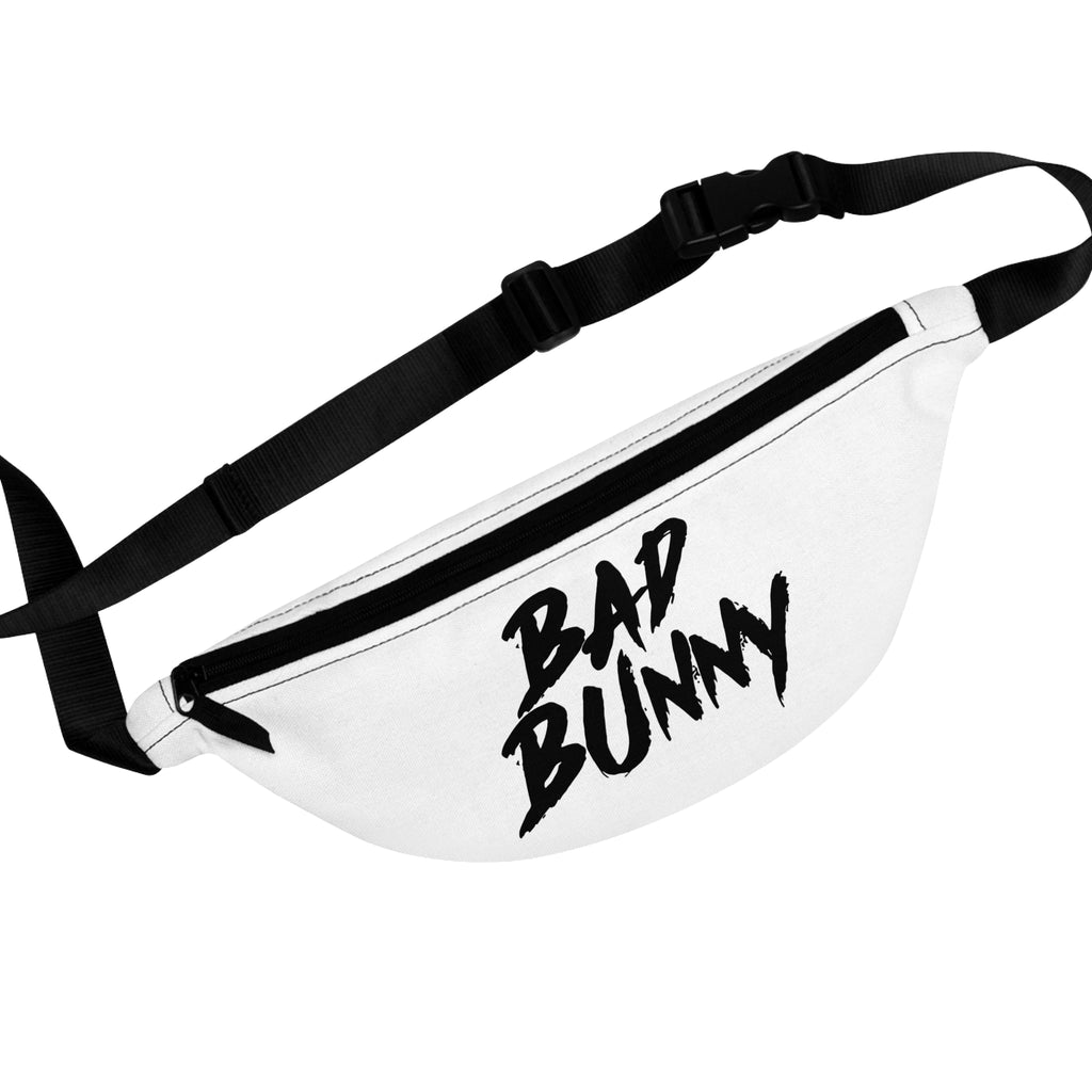 Bad Bunny Inspired Fanny Pack – Streetwear Waist Bag Crossbody Utility Pack