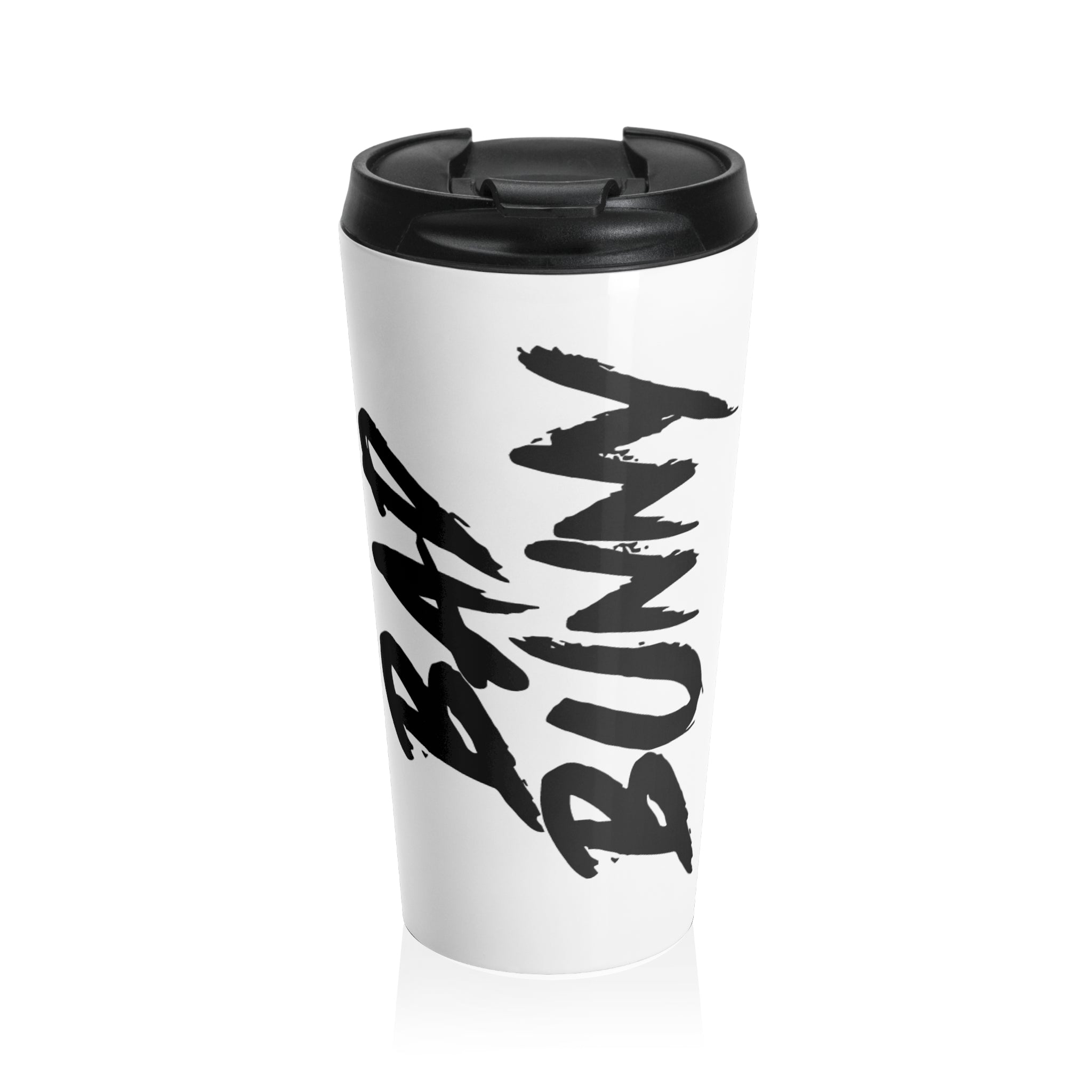 Bad Bunny Inspired Stainless Steel Travel Mug – Insulated Streetwear Coffee Cup