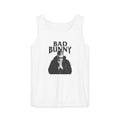 Garment Dyed Bad Bunny Inspired Tank Top – Puerto Rico Streetwear Aesthetic Sleeveless Tee