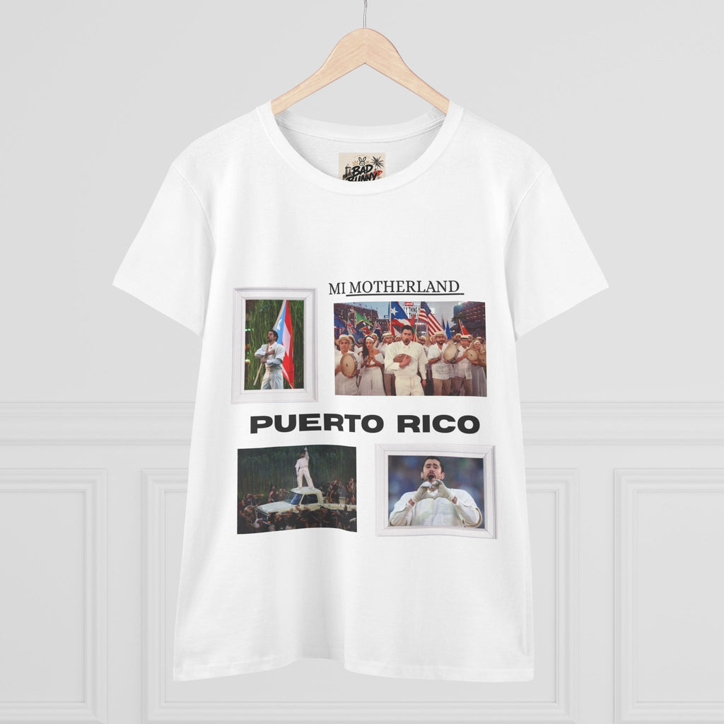 Women’s “Mi Motherland” Puerto Rico Style T-Shirt – Island Pride Aesthetic Streetwear Tee