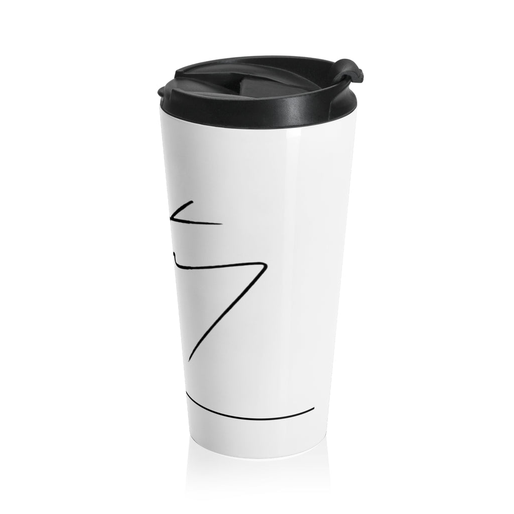 Bad Bunny Inspired Stainless Steel Travel Mug – Insulated Streetwear Coffee Cup