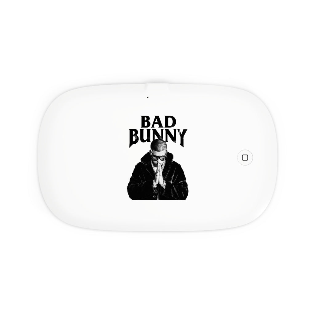 Bad Bunny Inspired 2-in-1 UV Phone Sanitizer & Wireless Charging Pad – Streetwear Tech Essential
