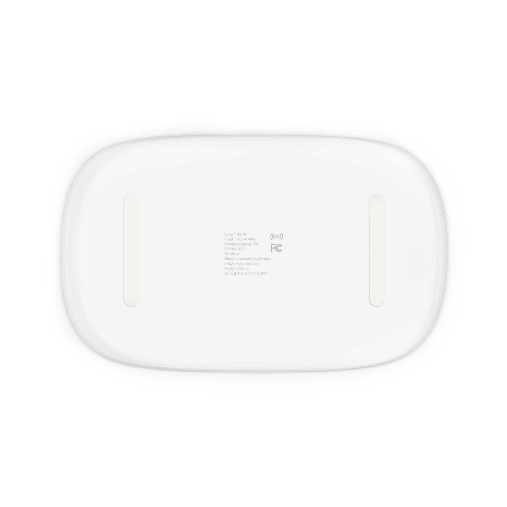 Bad Bunny Inspired 2-in-1 UV Phone Sanitizer & Wireless Charging Pad – Streetwear Tech Essential