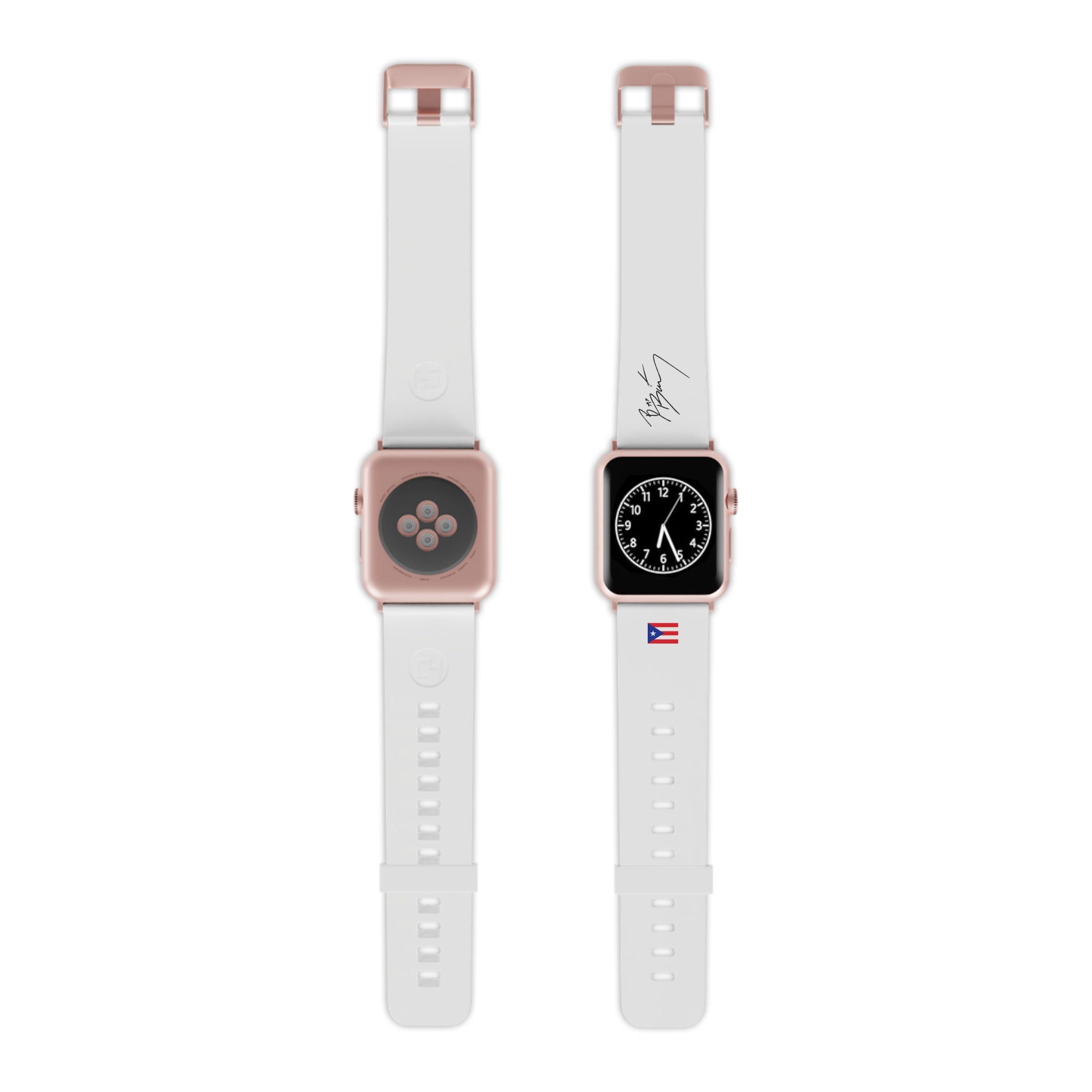 Bad Bunny Inspired Apple Watch Band – Streetwear Silicone Smartwatch Straps
