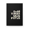 DTMF Matte Hardcover Journal – Streetwear Bar Design Notebook