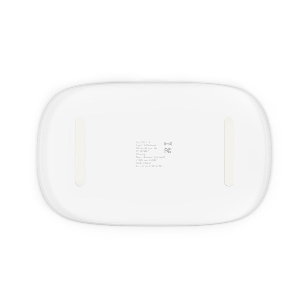 Bad Bunny Inspired 2-in-1 UV Phone Sanitizer & Wireless Charging Pad – Streetwear Tech Essential