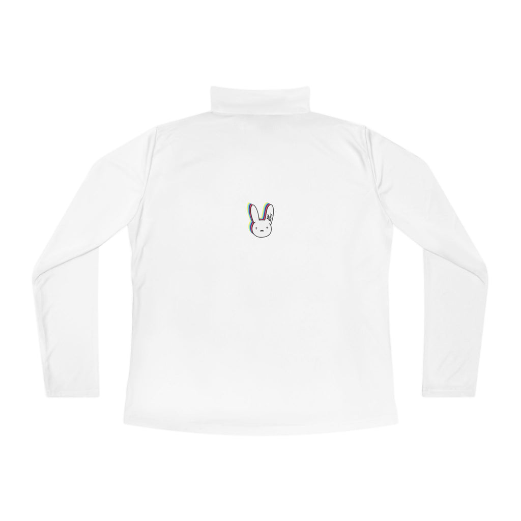 Bad Bunny Inspired Quarter Zip Pullover – Puerto Rico Streetwear Aesthetic Zip Sweatshirt