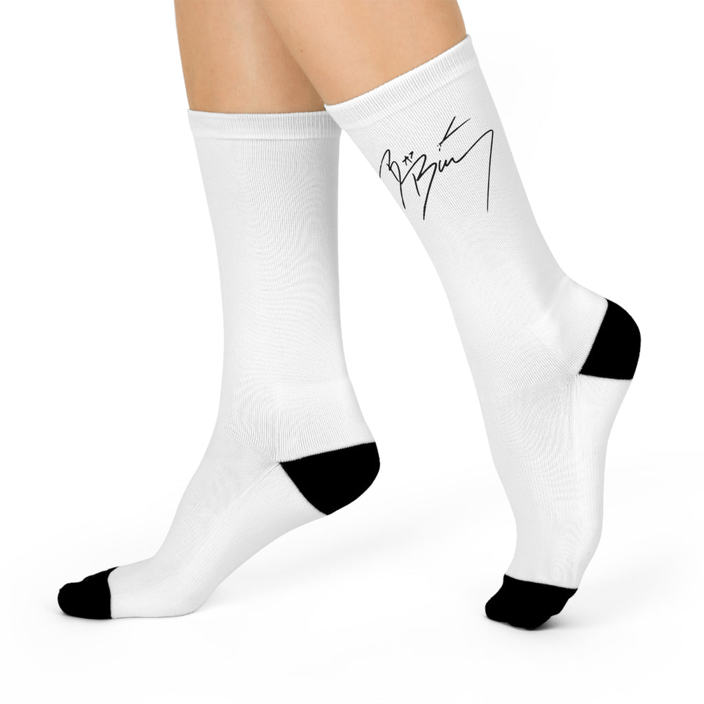 Bad Bunny Inspired Cushioned Crew Socks – Streetwear Everyday Comfort Socks